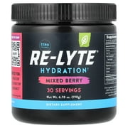 Redmond Trading Company Re-Lyte® Hydration, Mixed Berry, 6.7 oz (190 g)
