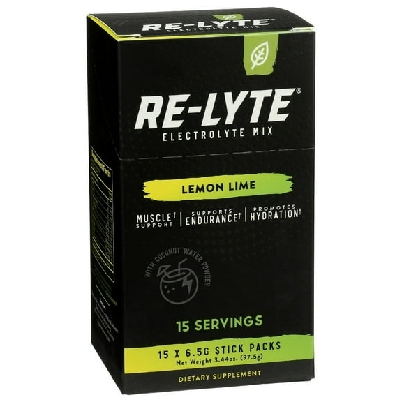 Re-Lyte Hyrdation, Lemon Lime 15 Pk