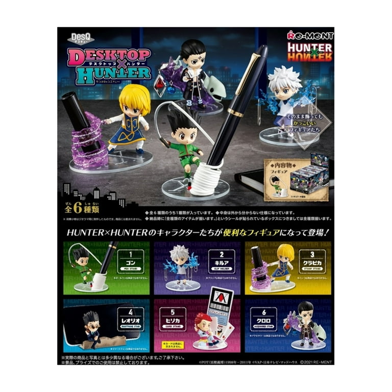 HUNTER×HUNTER　DesQ　DESKTOP HUNTER 1 Re-Ment Hunter X Hunter DesQ Desktop Hunter 1 Set of 6