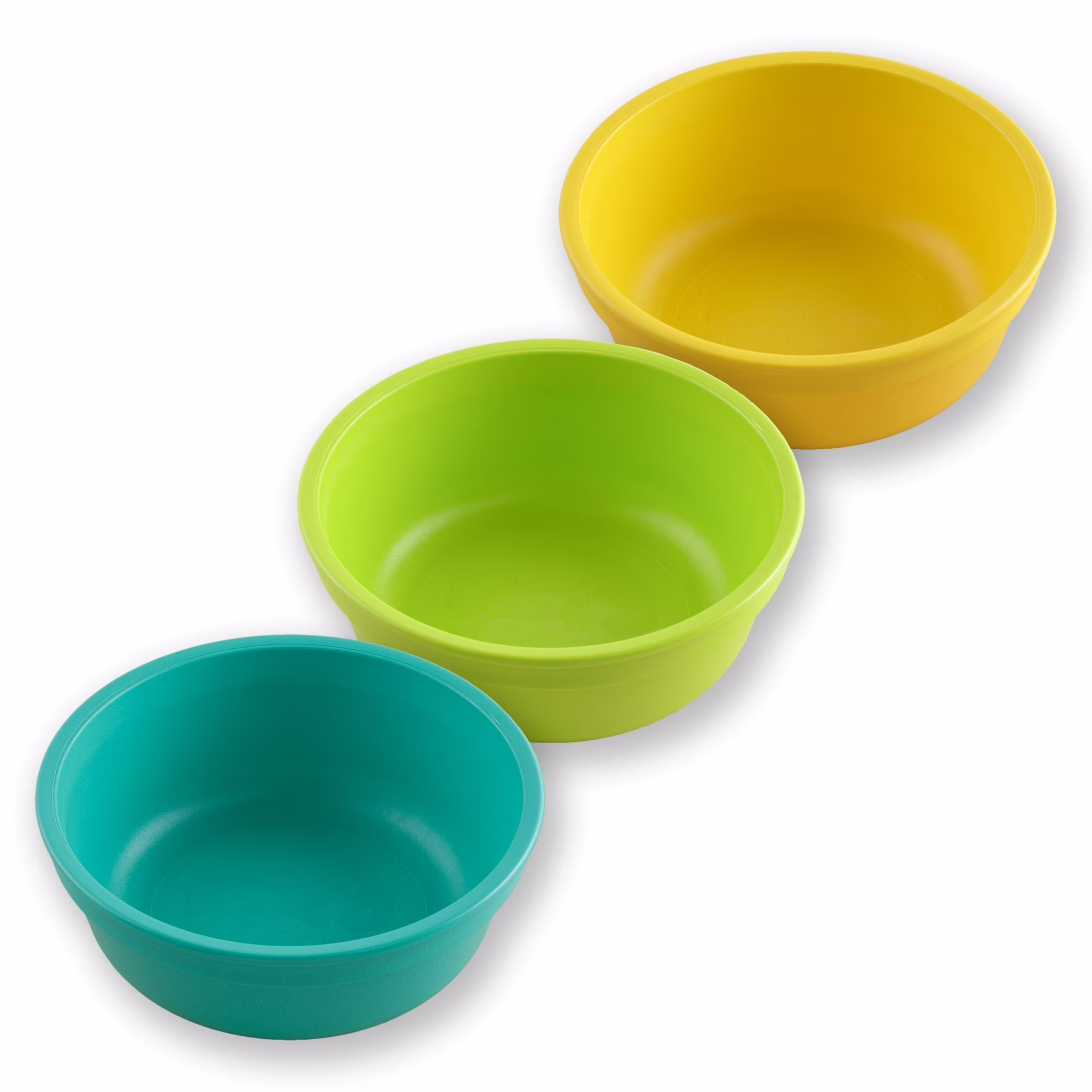 Re-Play 12 Oz. Toddler Bowls for Snacks and Everyday Dining - Dishwasher and Microwave Safe - Made in USA - Set of 3 - Sunwaves