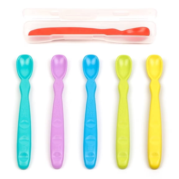 Re-Play Colorwheel Infant Spoons 6 Count