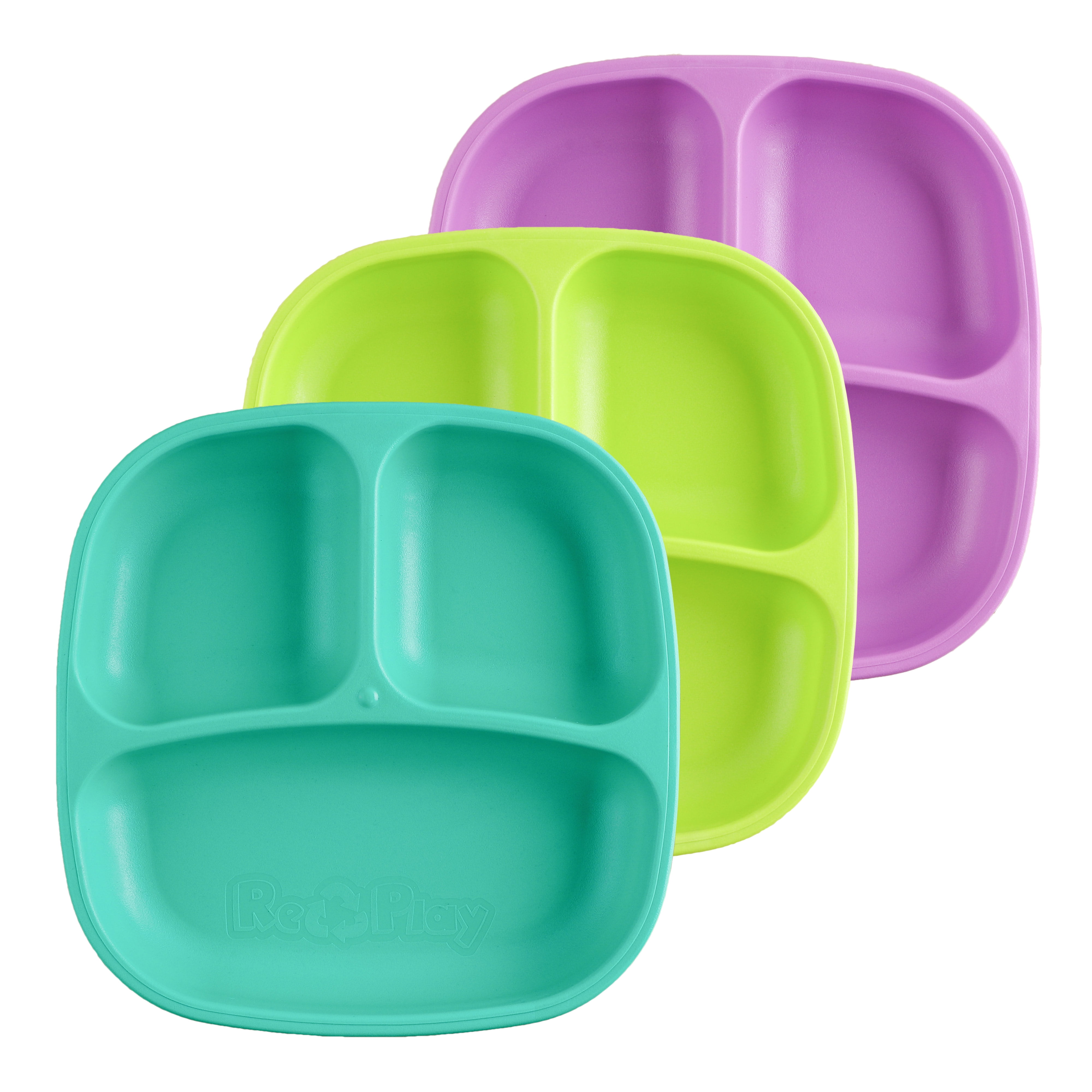 Toddler divided plates with cheap lids