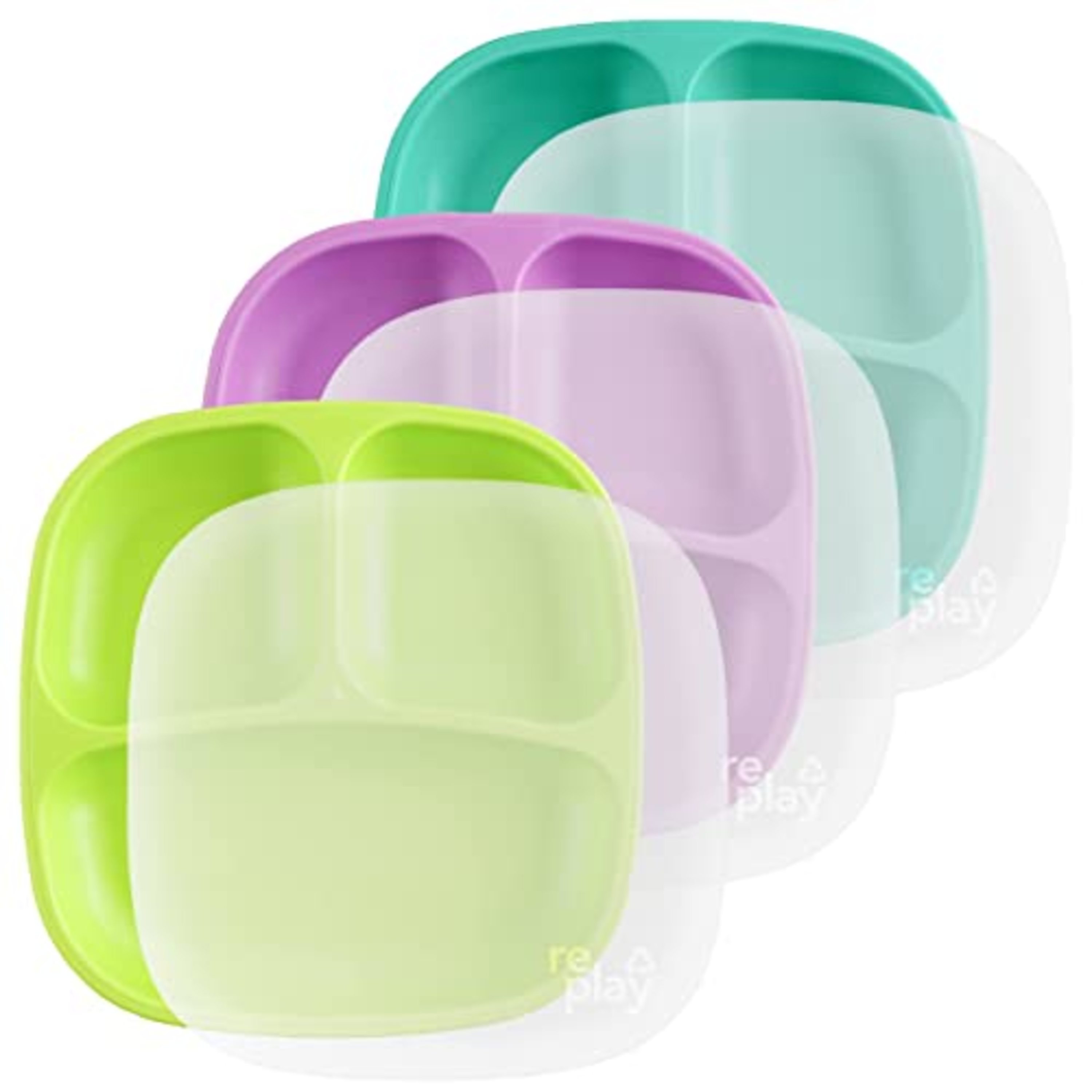 Green Eats Plates, Set of 2