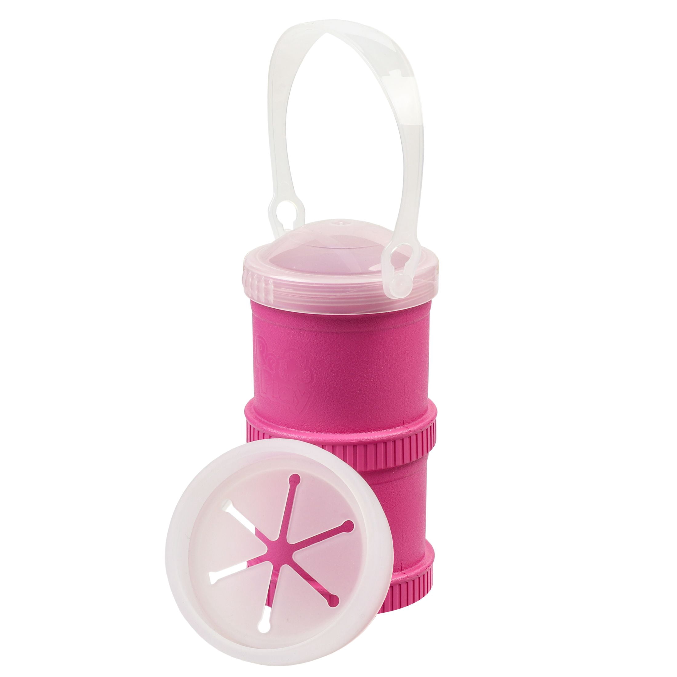 Re-Play Made in USA Snack Stack - 2 Snack Containers for Kids 6 oz each ...