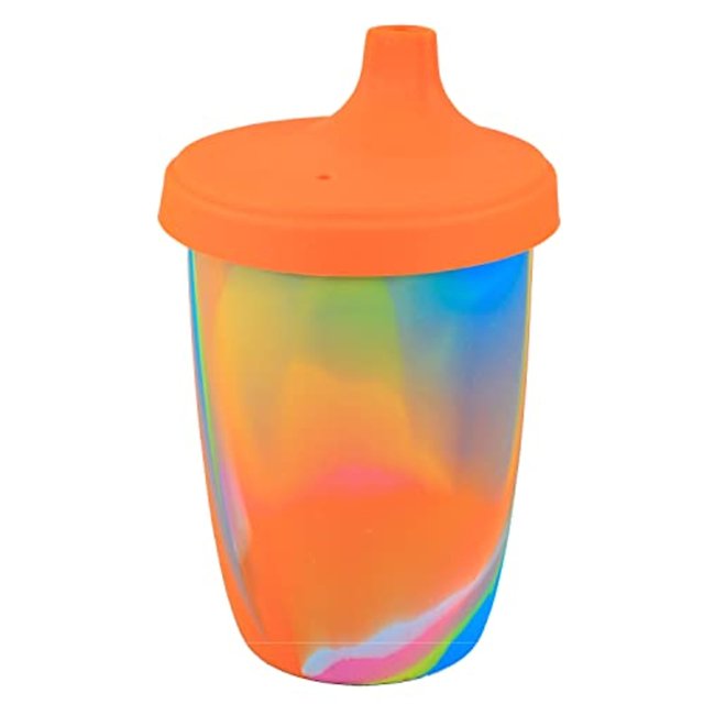 RePlay Silicone Sippy Cups for Toddlers 8 oz Kids Cup No Spill Cup