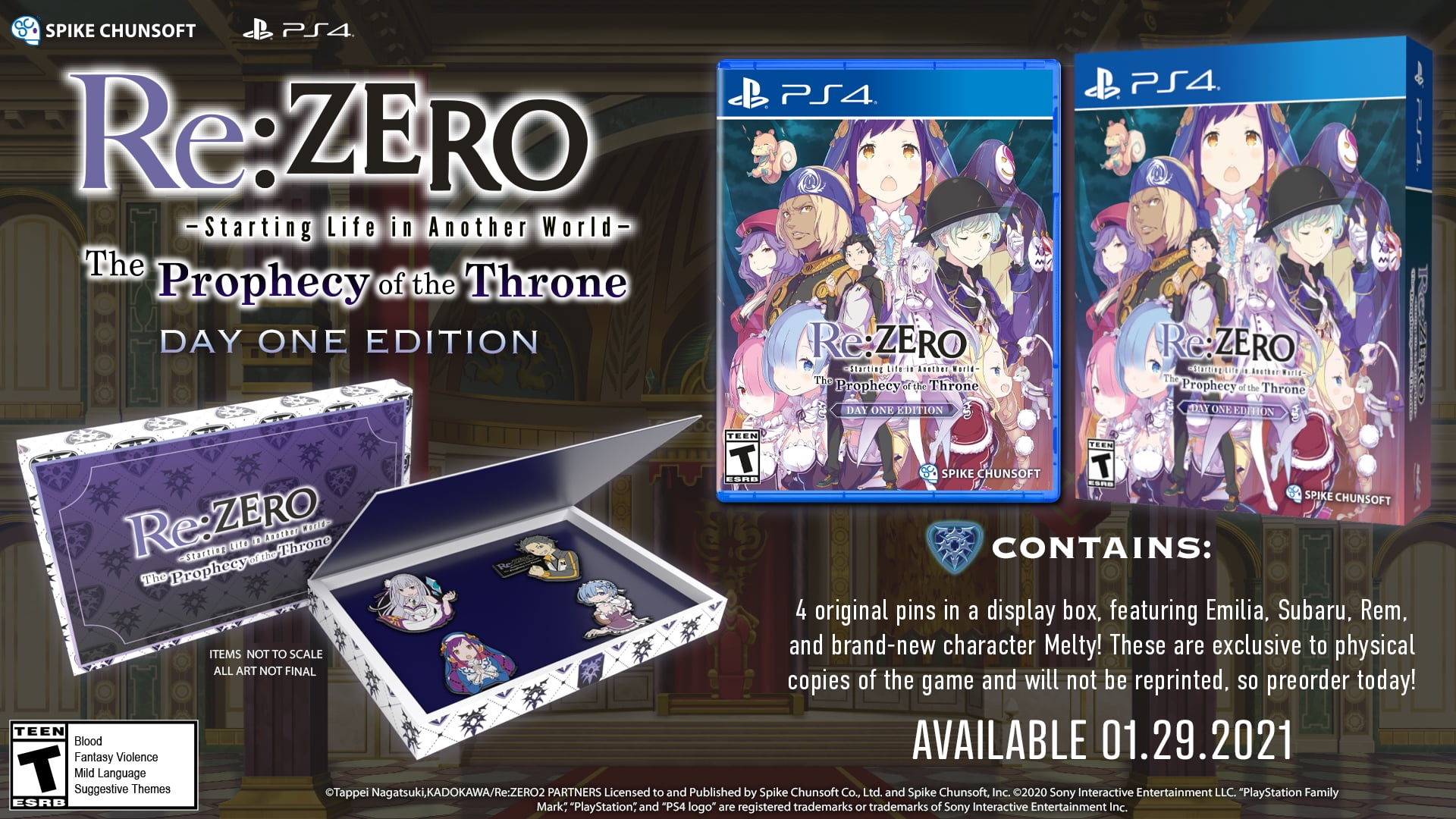 Re:ZERO - The Prophecy of the Throne Day One Edition, Spike