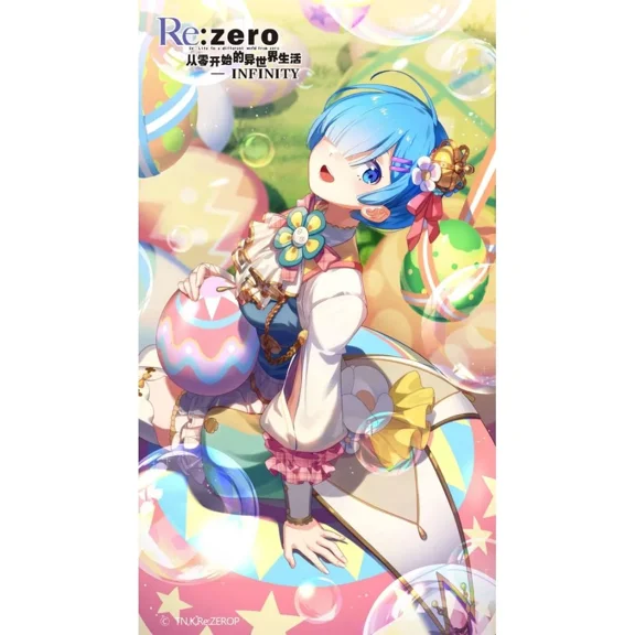 Re Zero Anime Manga Poster, Japan Anime Poster - MULTIPLE SIZE, UNFRAMED