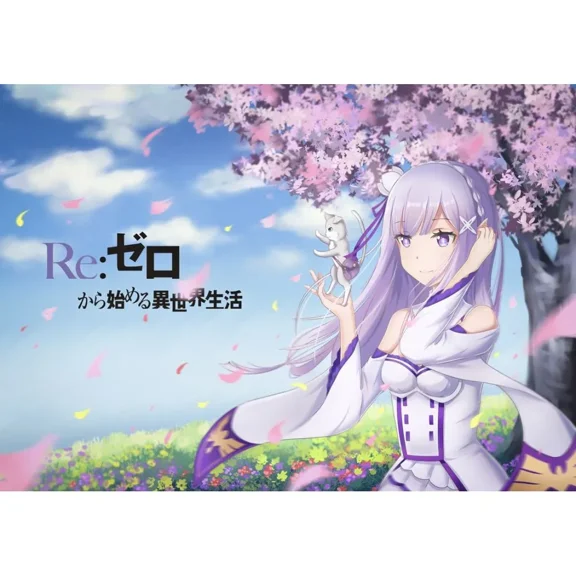 Re Zero Anime Manga Poster, Japan Anime Poster - MULTIPLE SIZE, UNFRAMED