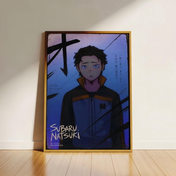 Re Zero Art Subaru Starting Life Poster GooGate - 8X12, UNFRAMED