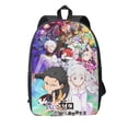 thumbnail image 1 of Re Zero Backpack, Large Capacity 17 Inch Laptop Backpack, Durable Casual Daypack, Water Resistant, 17.3x12.2x5.5 Inch, 1 of 8