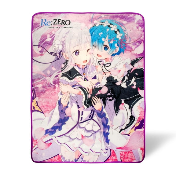 Re:Zero Fleece Throw Blanket | 45 x 60 Inches