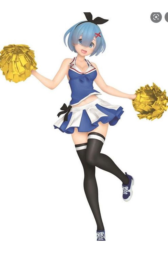 Re:Zero Precious Figure Rem Original Cheerleader Version Anime Figure