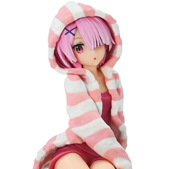 Re:Zero Ram Room Wear Another Color Noodle Stopper Statue