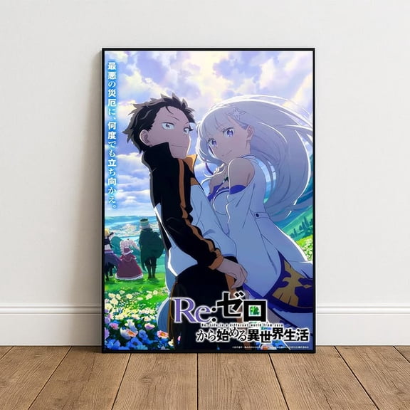Re: Zero Season 3 Anime Poster Size 8x12 GoldenGate JSC