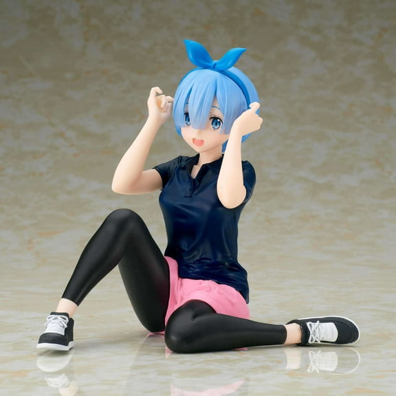 Re: Zero Starting Life in a Different World Rem Collectible PVC Figure (Relax Time Training Style)