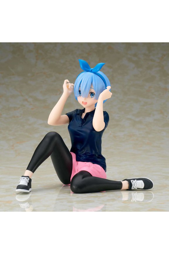 Re: Zero Starting Life in a Different World Rem Collectible PVC Figure (Relax Time Training Style)
