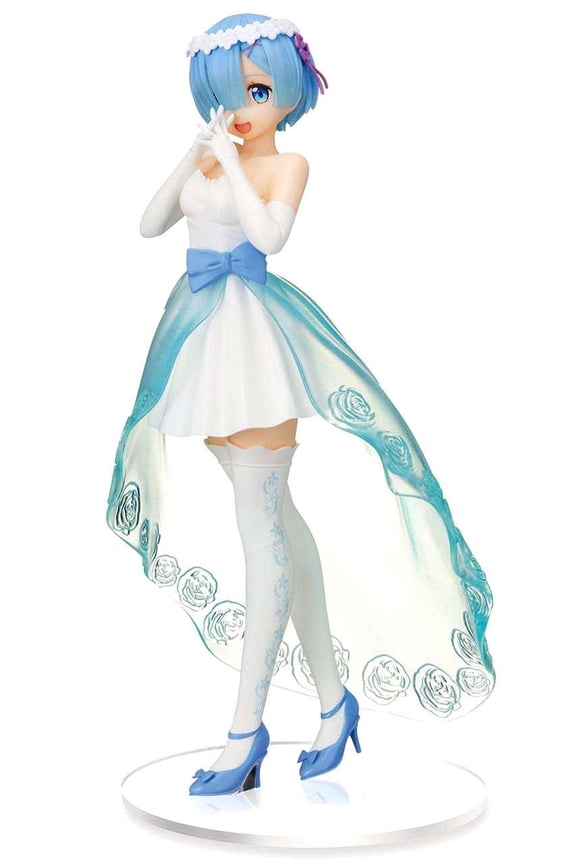 Re: Zero Starting Life in a Different World Rem Collectible PVC Figure (Wedding Dress)