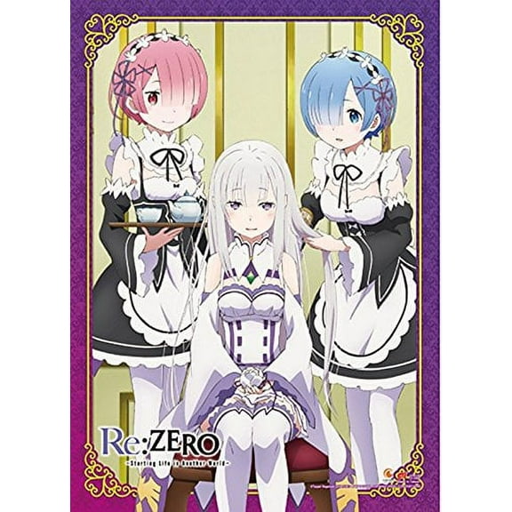 Re Zero Wall Scroll, Poster, One Size, Multicolor