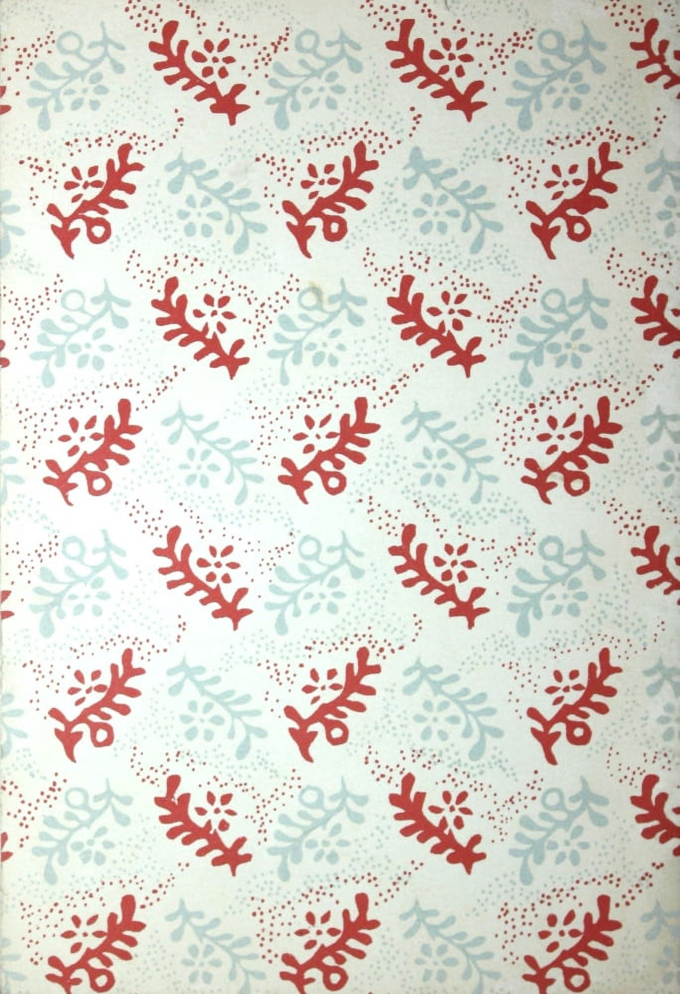 Re-creating old American designs in wall paper 1941 Endpaper Canvas Art - Nancy McClelland (18 x 24)
