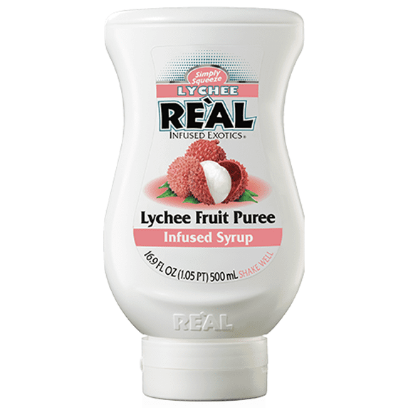 Reàl Infused Exotics Simply Squeeze Lychee Infused Syrup 16.9oz Bottle ...