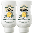 thumbnail image 1 of Reàl Infused Exotics Simply Squeeze Pineapple Infused Syrup 16.9oz Bottle for Mixologists, Chefs, Cooks | 2 PACK, 1 of 4