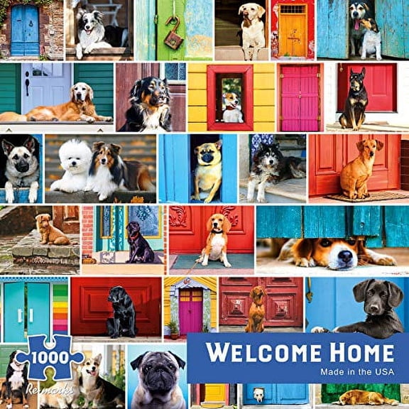 Re-marks Welcome Home 1000pc Puzzle