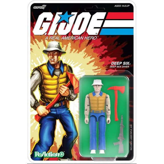 ReAction+ Deep Six Action Figure [Comic]
