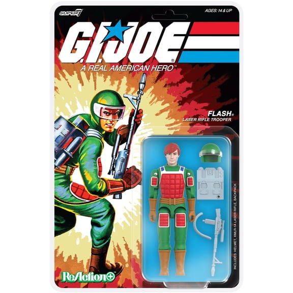 Super7 - G.I. Joe - ReAction+ Wv7 - Flash (Comic)