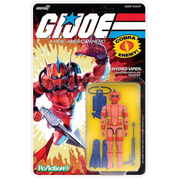 Super7 - G.I. Joe - ReAction+ Wv7 - Hydro Viper (Comic)
