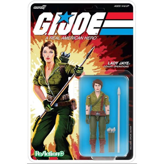 ReAction+ Lady Jaye Action Figure [Cartoon]