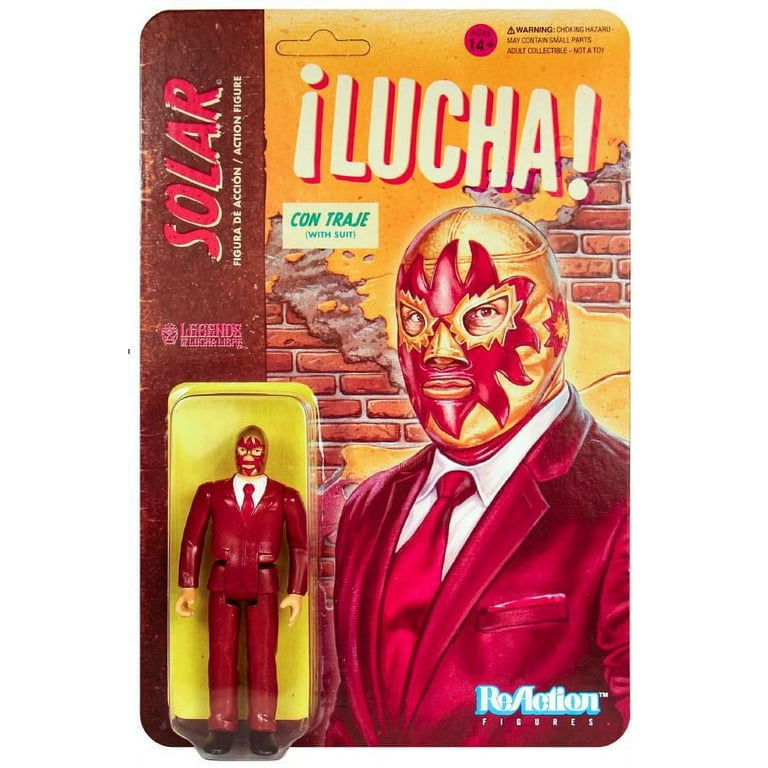 ReAction Legends of Lucha Libre Solar Action Figure [Suit