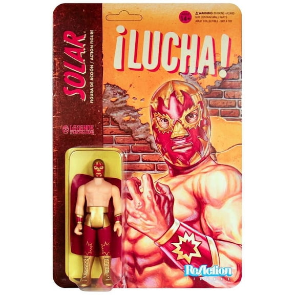ReAction Legends of Lucha Libre Solar Action Figure