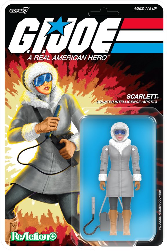 - G.I. Joe - ReAction+ Wv6 - Arctic Scarlett
