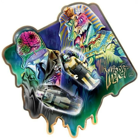 ReAction The Worst 2020 Snake Tut & Cortex Commander Action Figure 2-Pack