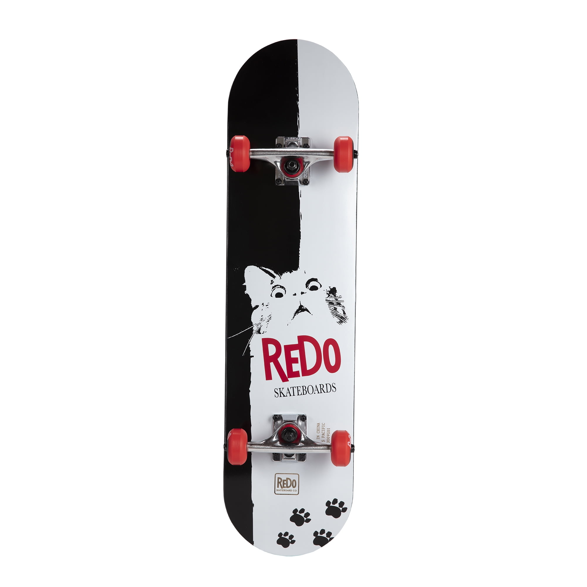 pension gjorde det Høre fra ReDo Skateboard 31" x 7.75" Gallery Pop Complete Popsicle Skateboard Board  Scarface Cat for Boys, Girls, Kids, 53 mm Wheels - Walmart.com