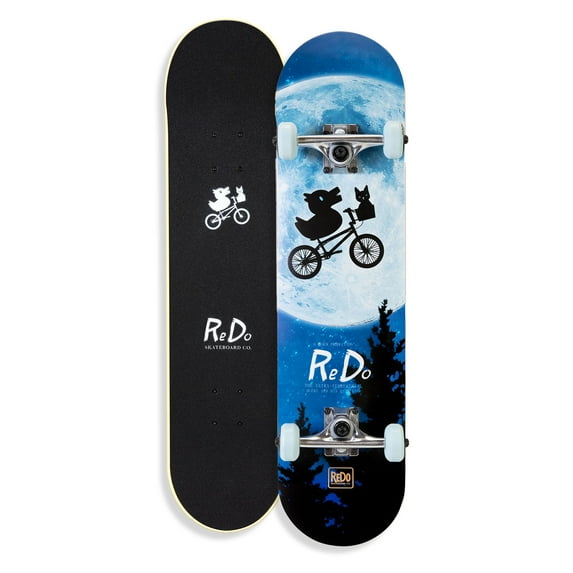 ReDo Skateboard 31" x 7.75" Interstellar Gallery Pop Complete Popsicle Skateboard Board for Kids