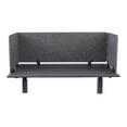 thumbnail image 1 of ReFocus™ Raw Clamp-On Acoustic Desk Divider – Reduce Noise and Visual Distractions with this Lightweight Desk Mounted Privacy Panel (Anthracite Gray, 47.25"  x 16" , 23.6"  x 16" , & 23.6"  x 16" ), 1 of 7