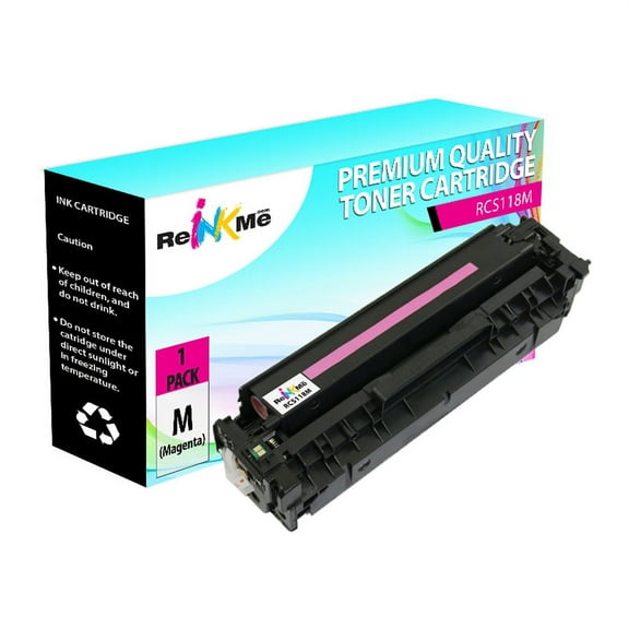 ReInkMe Compatible 118 Magenta Toner Cartridge for Canon MF8350 MF8380 MF8580