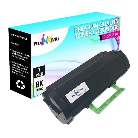 ReInkMe Compatible 50F1U00 Toner Cartridge for Lexmark MS510dn MS610dn MS610de