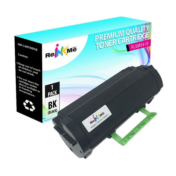 ReInkMe Compatible 50F1X00 Toner Cartridge for Lexmark MS410 MS510 MS610