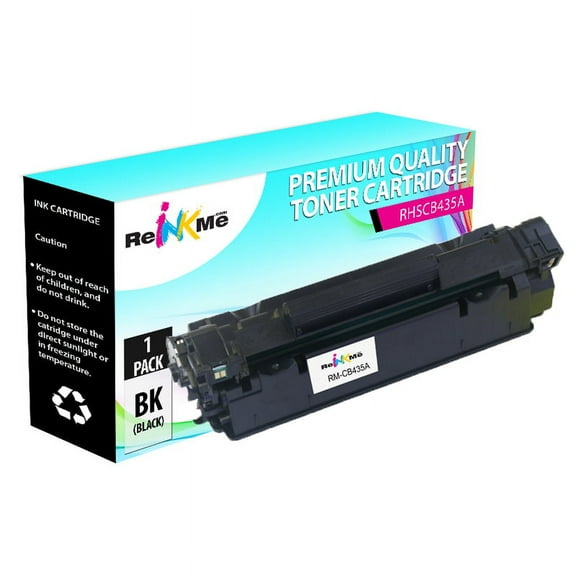 ReInkMe Compatible CB435A Toner Cartridge for HP LaserJet P1002 P1004 P1005