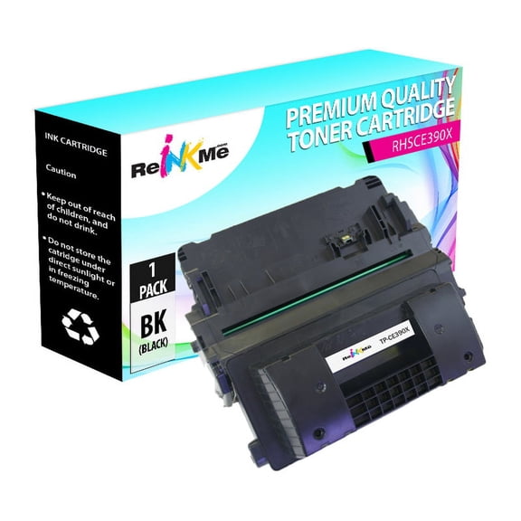 ReInkMe Compatible CE390X Toner Cartridge for HP LaserJet M4555 M602n M603n