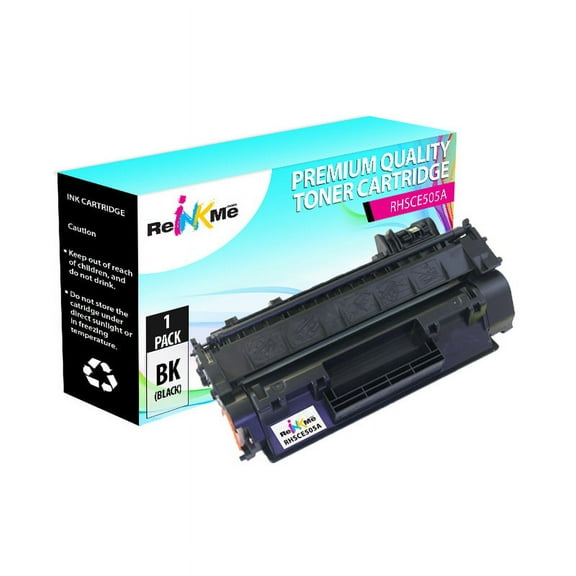 ReInkMe Compatible CE505A Toner Cartridge for HP LaserJet P2035 P2035n P2055x