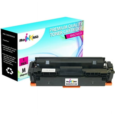 ReInkMe Compatible CF413X Magenta Toner Cartridge for HP M452dn M452nw M477fdw
