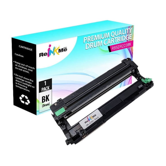 ReInkMe Compatible DR-223CL Black Drum Unit for Brother HL-L3210CW HL-L3230CDW