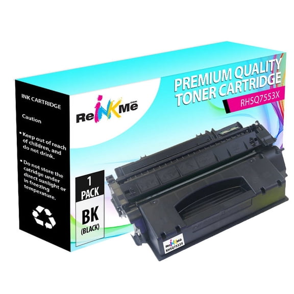 ReInkMe Compatible Q7553X 53X Toner Cartridge for HP LJ M2727nf P2014 P2015