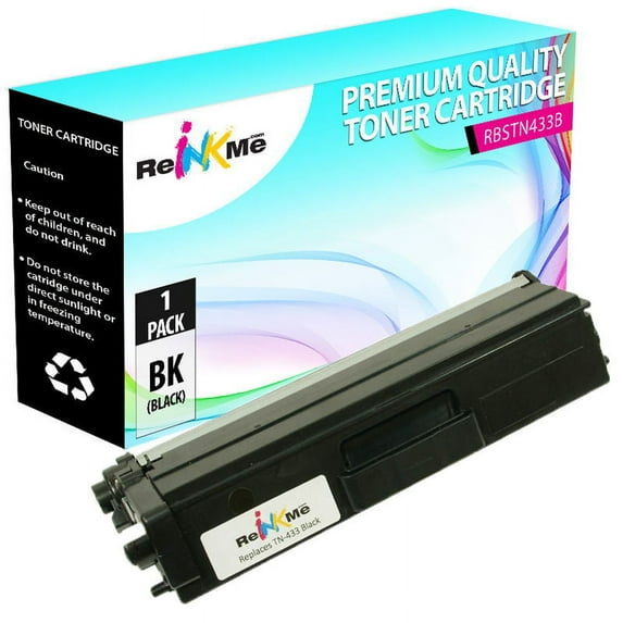 ReInkMe Compatible TN-431BK Black Toner for Brother HL-L8260CDW MFC-L8900CDW