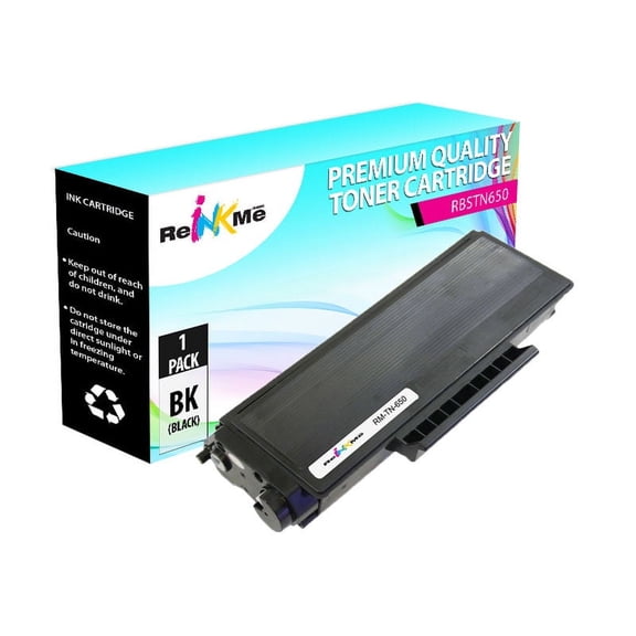 ReInkMe Compatible TN-650 Toner Cartridge for Brother DCP-8085DN HL-5340