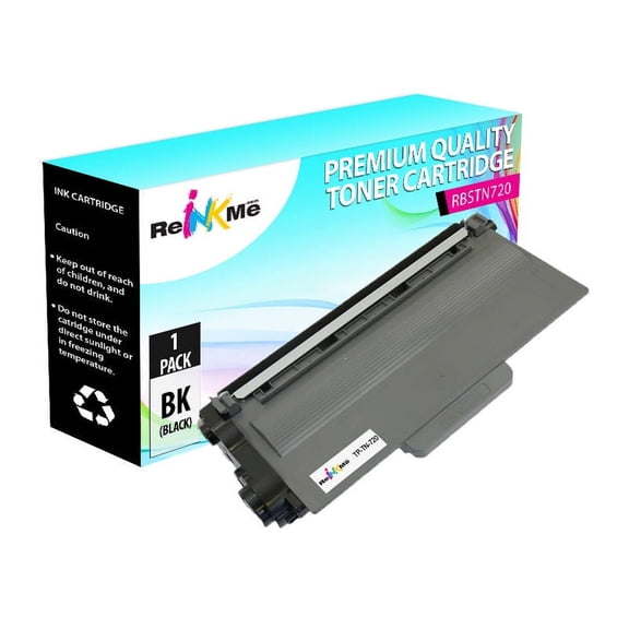 ReInkMe Compatible TN-720 Toner Cartridge for Brother DCP-8150 HL-5470