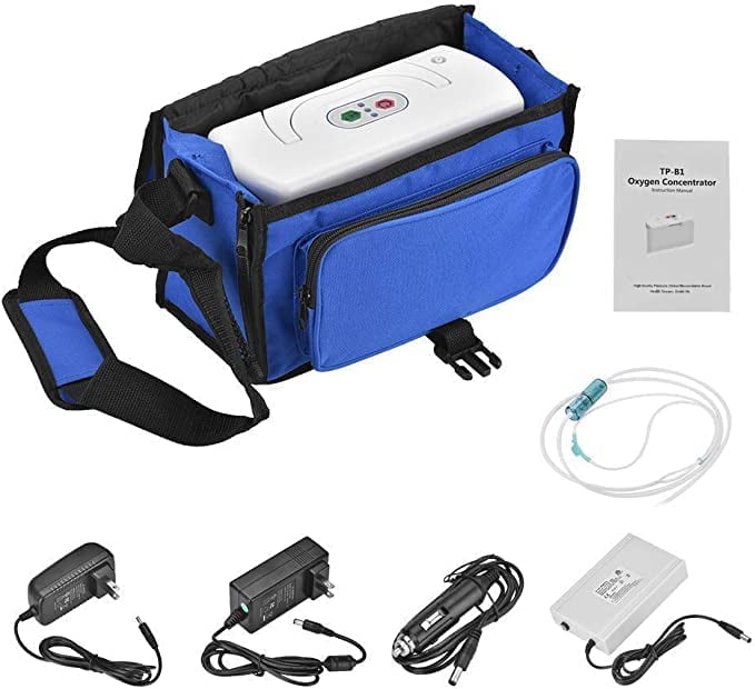 ReLuien 33% ox/oncnetraTOR Heath-are Use&3L/MIN,Portable with full accesories Oxygen Machine-ac adapter for Indoor/Outdoor Use